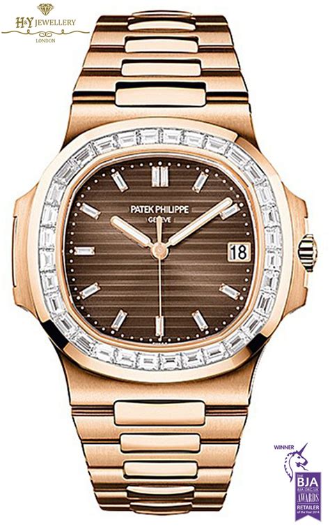 rolex nautilus rose gold|patek philippe nautilus size.